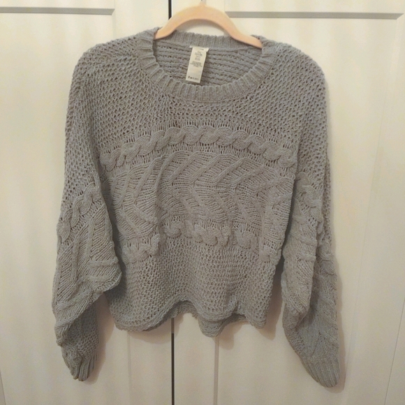Garage Chenille Crew Neck Sweater - Picture 1 of 3